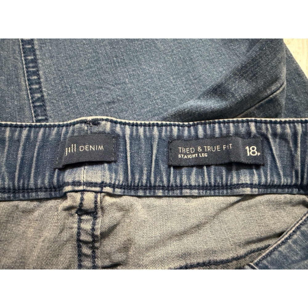 J‎ Jill Jeans Womens Tried & True Fit Straight Leg Med Wash Denim Sz 18 - Picture 7 of 10